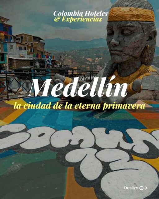 ✨ Medellín: la ciudad de la eterna primavera 🌸🏙️

🎨 Comuna 13 – arte urbano, historia y transformación social
🚠 Metrocable – vistas increíbles sobrevolando la ciudad
🌳 Parque Arví – naturaleza y aire fresco en las montañas
🏛️ Plaza Botero – arte, cultura y el encanto del centro

4 destinos, una sola Medellín que te enamora 💙 ¿Cuál sería tu primera parada?

#Medellin #Comuna13 #Metrocable #ParqueArvi #plazabotero